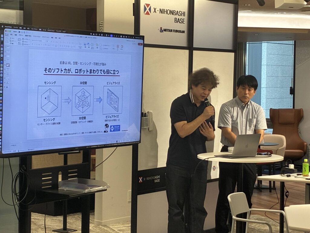 登壇企業の発表の様子(2)